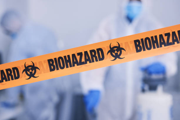 Professional Biohazard technician working in Glenside, PA